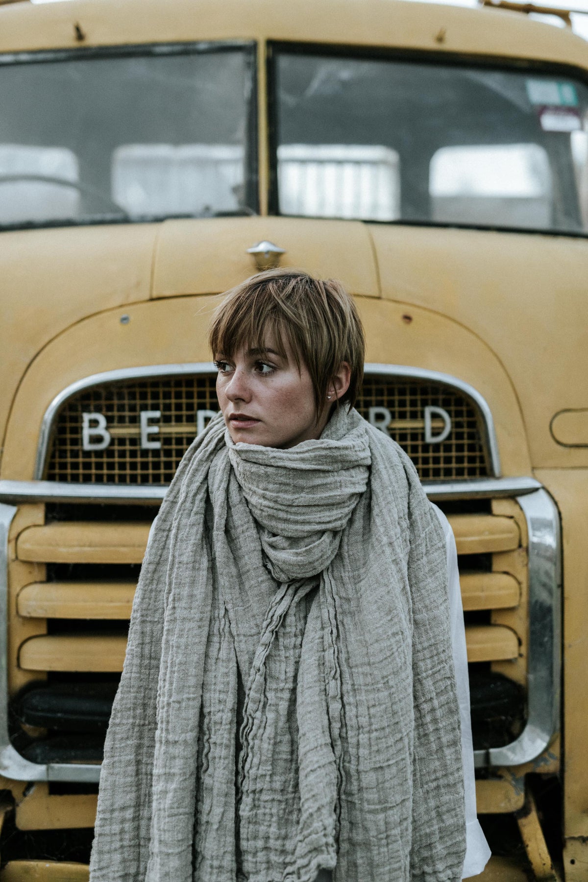 XL Scarf and Throw - Rustic Linen